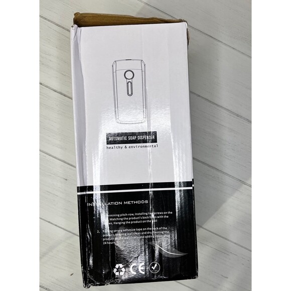 Soap Dispenser Automatic Foam Hand Sanitizer Dispenser Wall Mount Touchless Soap - Picture 3 of 10